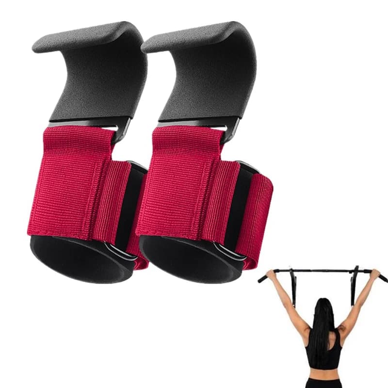 Hot Sale Fitness Weight Lift Palm Protector Wrist Hook Pull-up Horizontal Bar Sports Equipment Strength Training Hand Support Hook