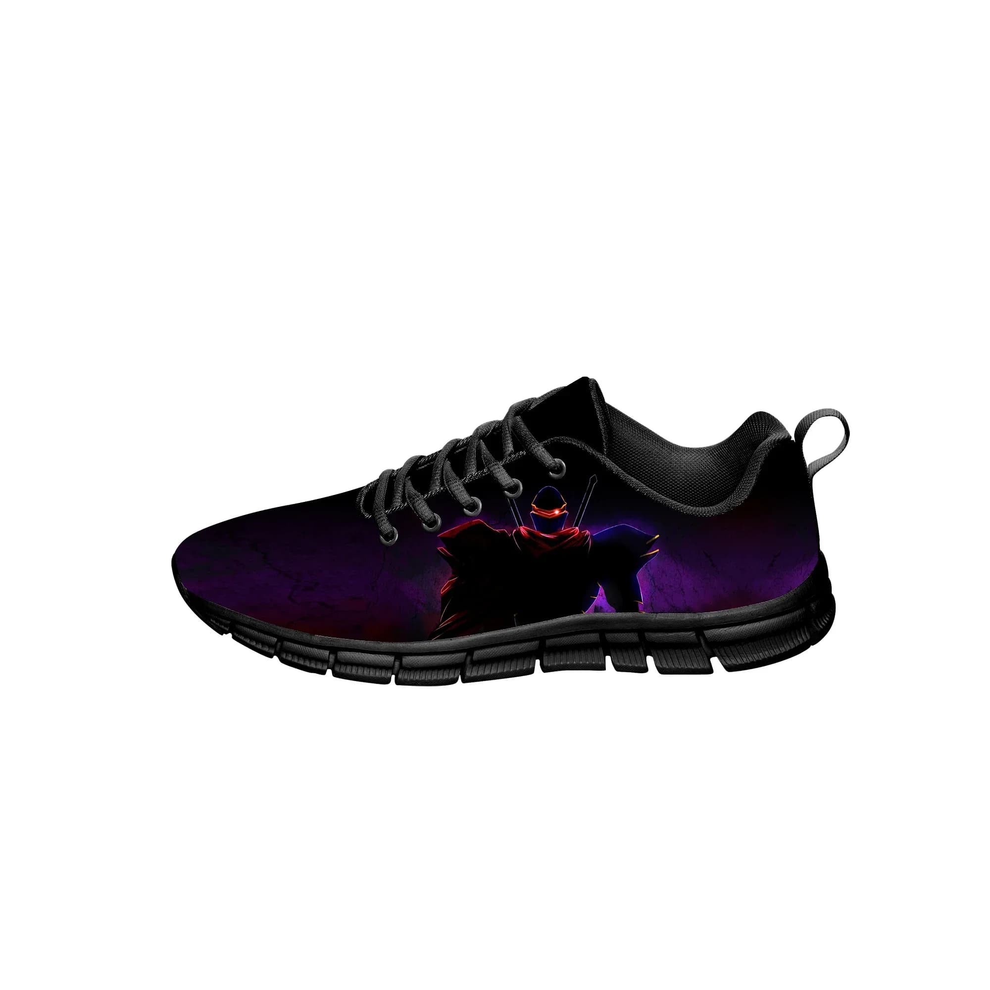 Hot Anime Overlord Sneakers Scarpe da uomo, da donna, per adolescenti, divertenti, alla moda, casual, in tela, con stampa 3D, scarpe leggere