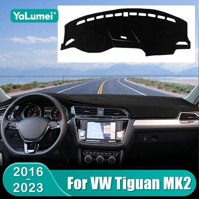 Per Volkswagen VW Tiguan MK2 R-Line 2016 2017 2018 2019 2020 2021 2022 2023 Cruscotto Auto Zerbino Parasole Copertura Accessori