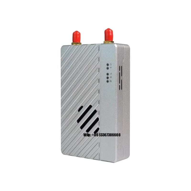 Ricevitore per Telecomando a Lungo Raggio 55KM 800MHZ/1.4GHZ/2.4GHZ, Trasmettitore Video Wireless COFDM a Lunga Distanza