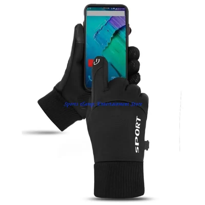 G7NF 1 paio guanti termici unisex in peluche Touchscreen versatili Guanti elastici