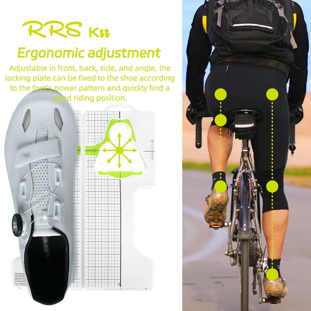 Rrskit Road Mtb Pedale Della Bicicletta Tacchetti Strumento di Regolazione Della Bici Pedale autobloccante Per K-e-o Spd Ciclismo Scarpe di Bloccaggio Tacchetto