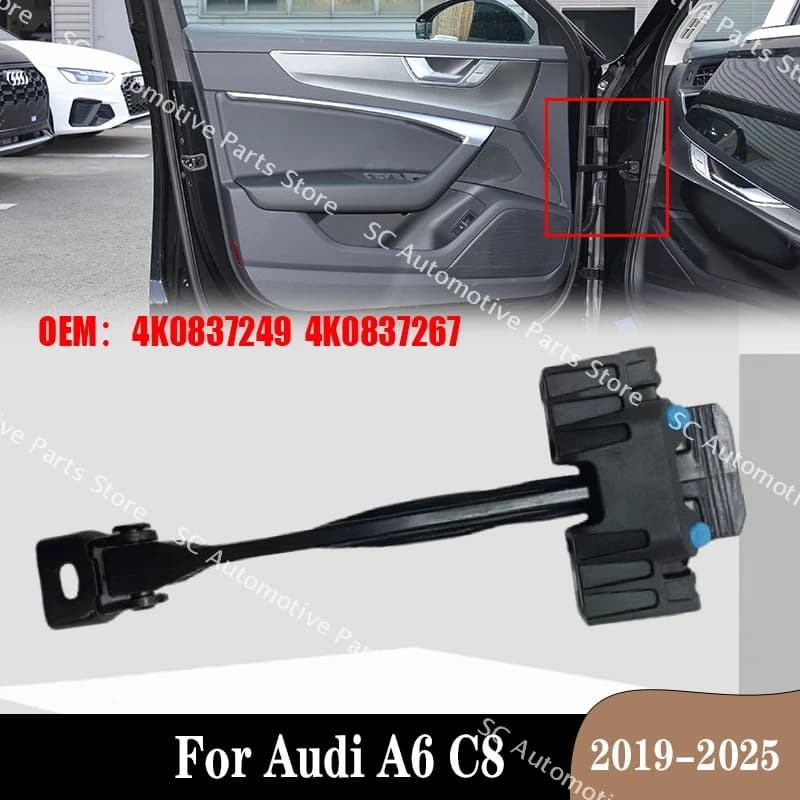 4K0837249 4K0837267 Front Rear Left Right Door Check Stopper Hinge Strap Limiter For Audi A6 C8 2019-2025