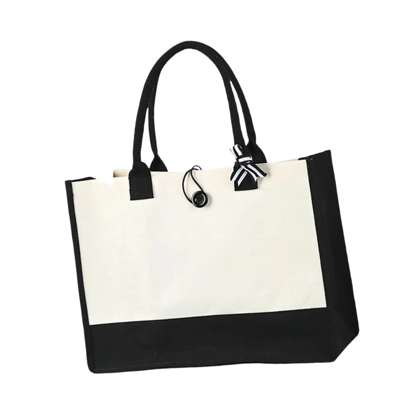 Borsa Tote in Tela Multiuso Leggera, Riutilizzabile per la Spesa, Sacchetto Regalo per Artigianato Fai-da-te, Sacchetti per Bomboniere Matrimonio