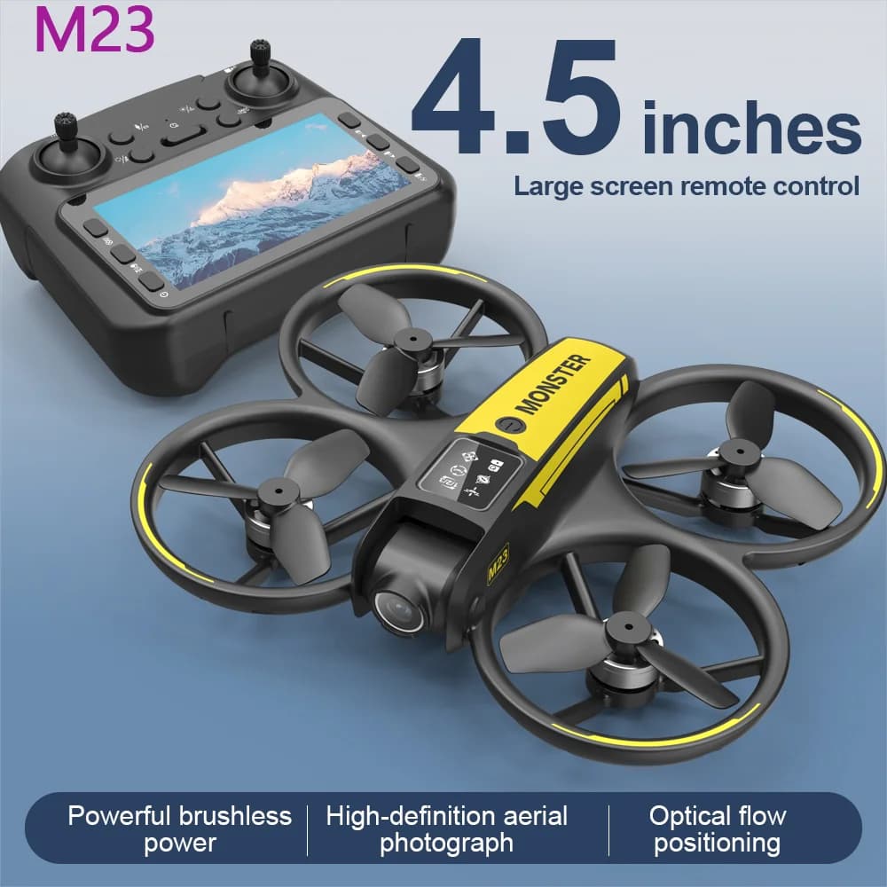 Nuovo 2025 M23 Drone Professionale 4K Doppia Lente con Controllo dello Schermo 360 Gradi Stunt Flip Decollo e Atterraggio con Un Pulsante Nuovo