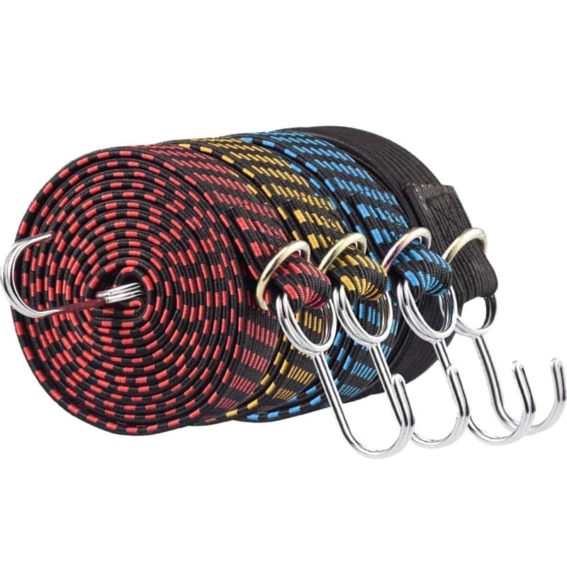 Corda elastica per moto con cinghia per bici elettrica, legatura per tendine di mucca, fascia elastica, corda per bagagli