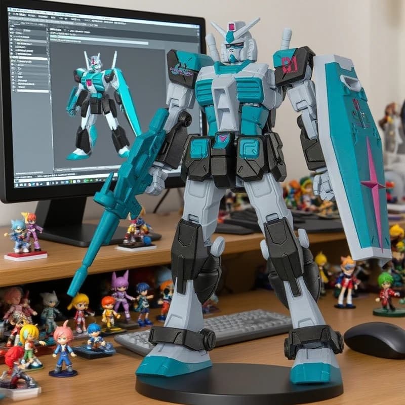 Bandai PB Limited RG 1144 RX782 Gundam Ver20 Hatsune Miku Action Figure Anime Model Kit Robot Giocattolo da Collezione