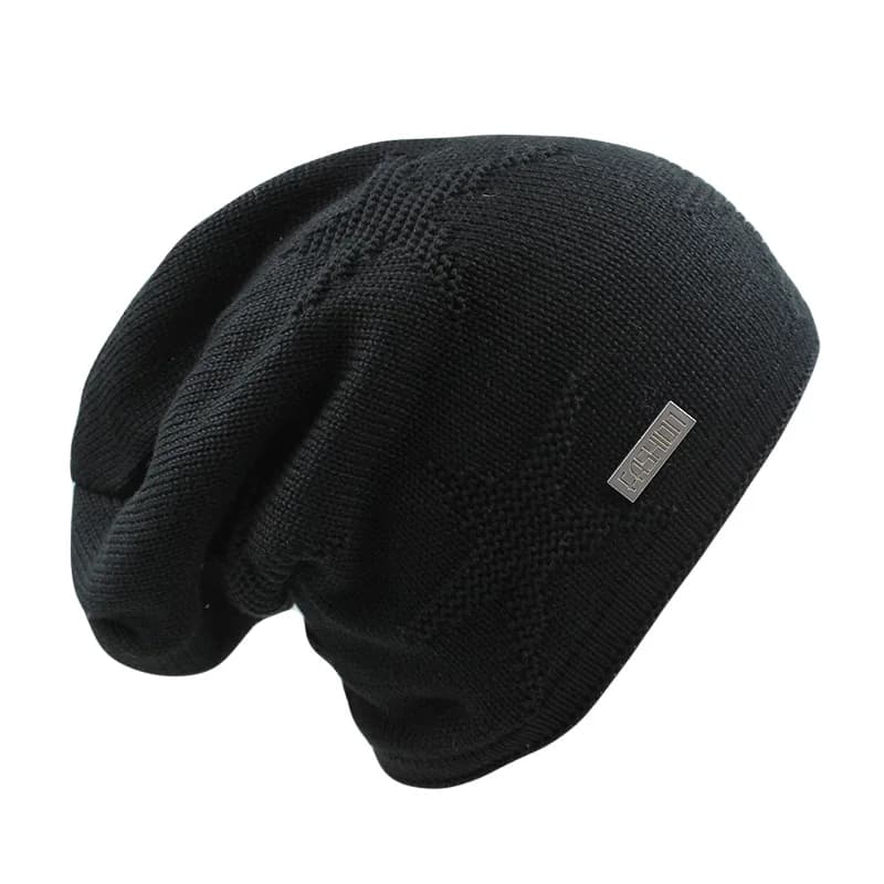 Nuovo Cappello Invernale Unisex per Adulti, Berretto Caldo alla Moda, Cappello Sportivo Casual da Esterno in Maglia Spessa con Stella