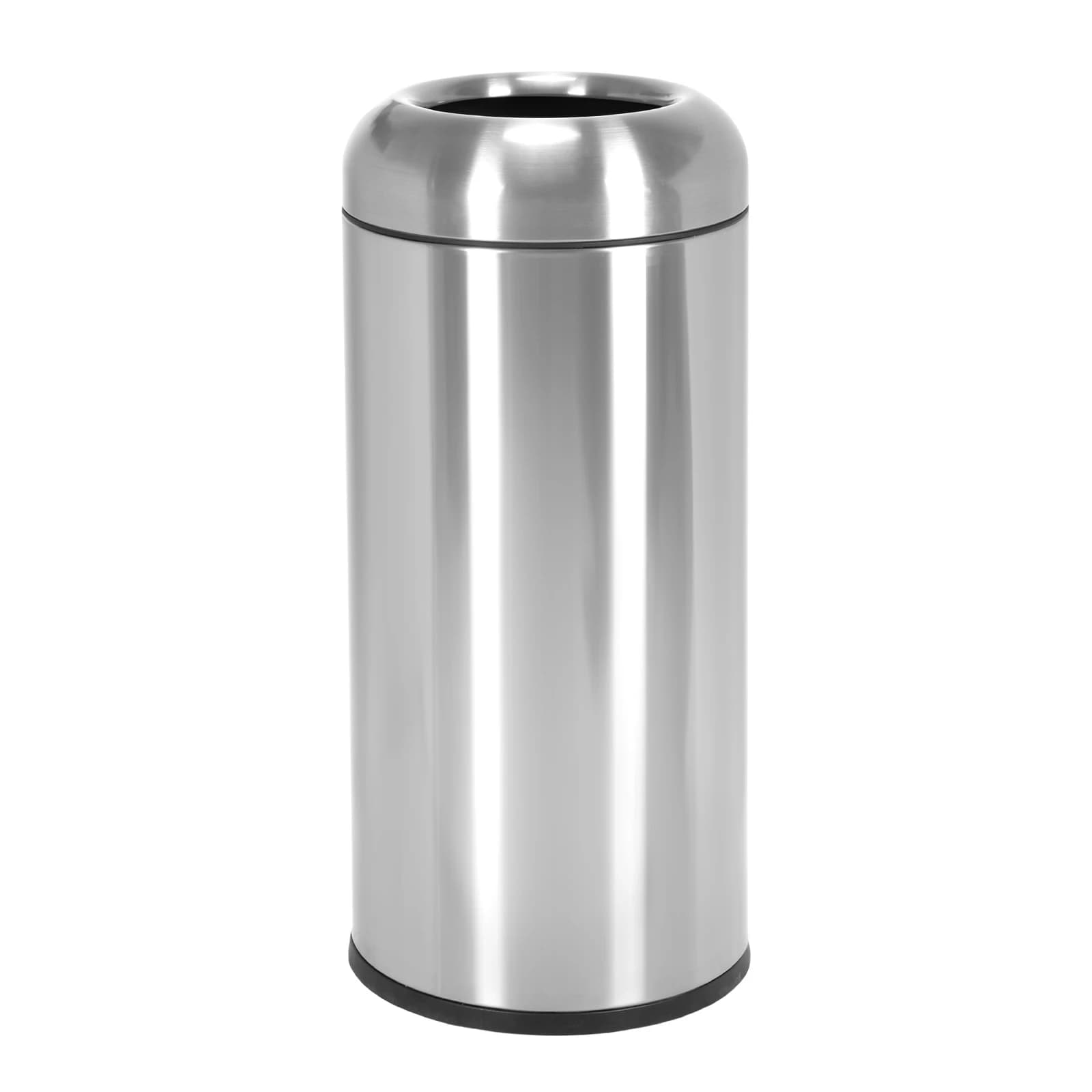 Contenitore per Rifiuti Industriali da 16 Galloni con Coperchio Staccabile, Bidone Multiuso Resistente all'Usura per Casa/Ufficio/Ristorante/Bagno