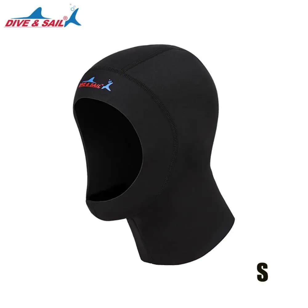 Cuffia da Nuoto Professionale in Nylon Elastico con Pieghe per le Orecchie, per Surf, Immersioni e Piscina