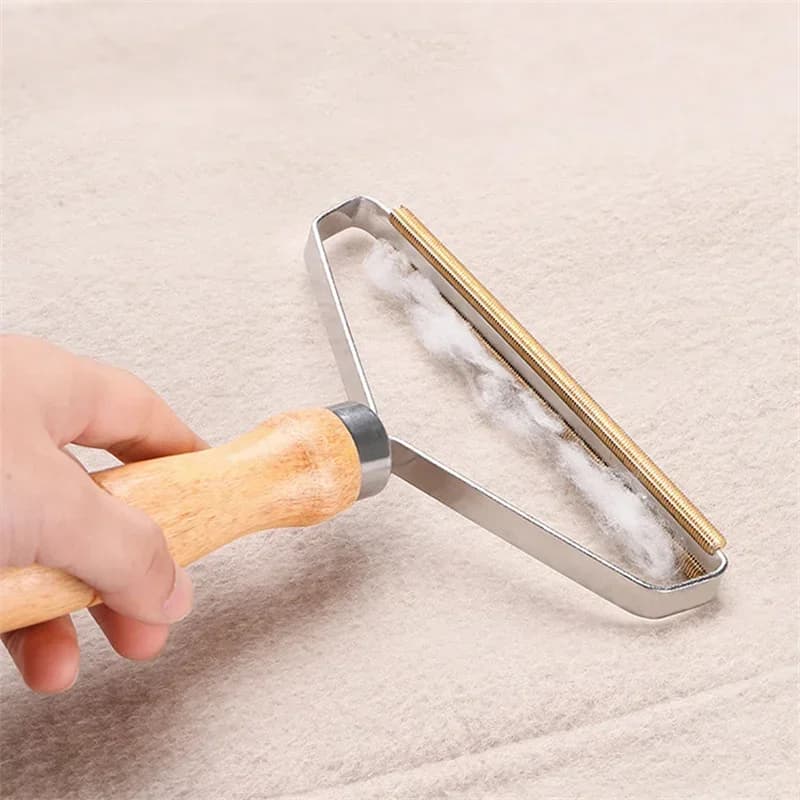 Raschietto per capelli manuale portatile smistamento del tessuto strumento di levigatura agente di depilazione tappeto cappotto di lana strumento per maglieria a sfera di depilazione