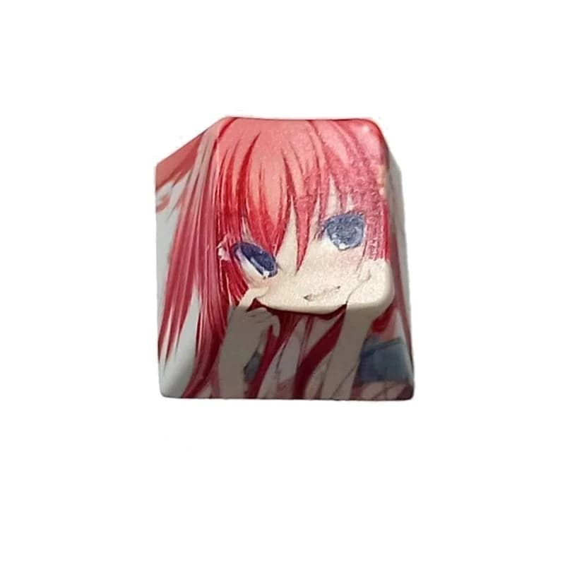 E74D 1PC PBT Keycap Sublimation Mechanical Keyboard Cap Height Keycap Set Profile