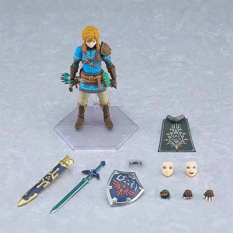 Figma 2026 Disponibile # 626 Link Tears Of The Kingdom Ver. Action Figure Giocattoli in Edizione Limitata, Modelli da Collezione, Regali di Compleanno