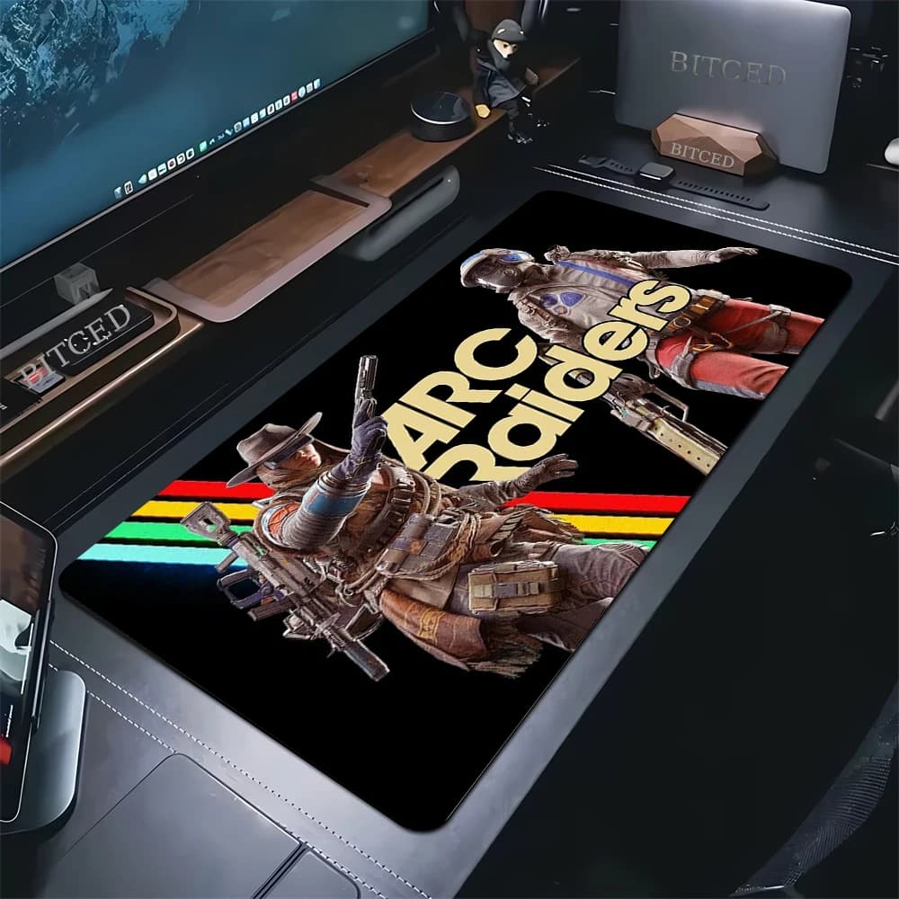 Tappetino per Mouse XXL A-ARC Raiders, Antiscivolo, Spesso, Grande, per Ufficio, PC, Accessori per Computer, Cuscino da Gaming, Tappetino da Scrivania