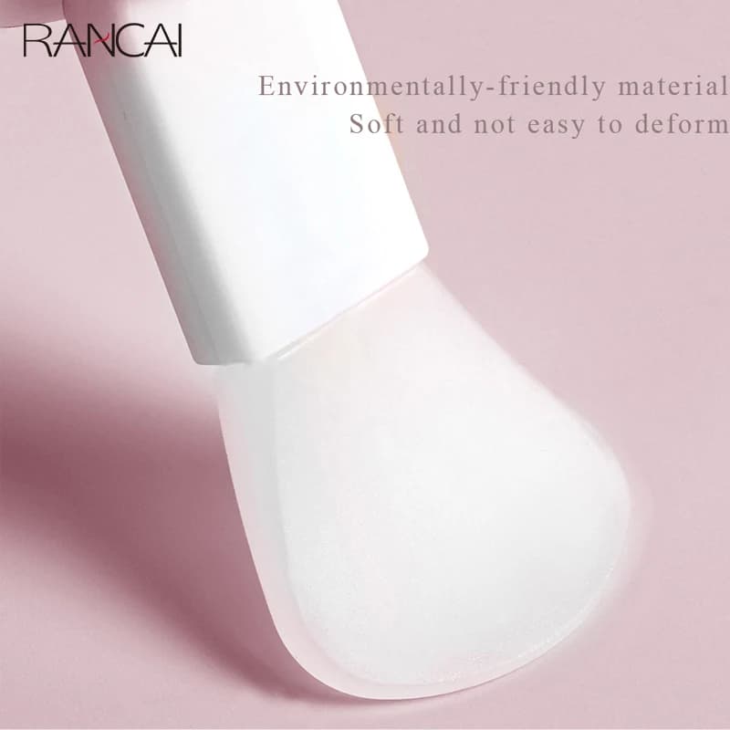 Strumento di bellezza multifunzionale in silicone, mini pennello per maschera facciale, applicatore portatile per miscelare creme e gel per il trucco e H1310