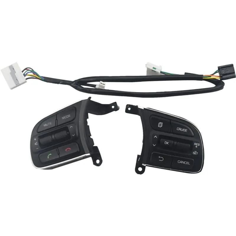 For KIA K5 2016-2019 Steering Wheel Cruise Control Switch Button Audio Phone Volume Switch 96720-D6010 96710-D6020