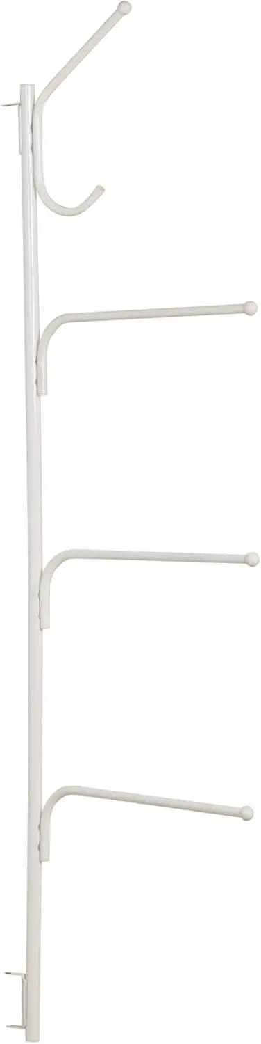 Hinge-It Clutterbuster Valet Family Portasciugamani, bianco