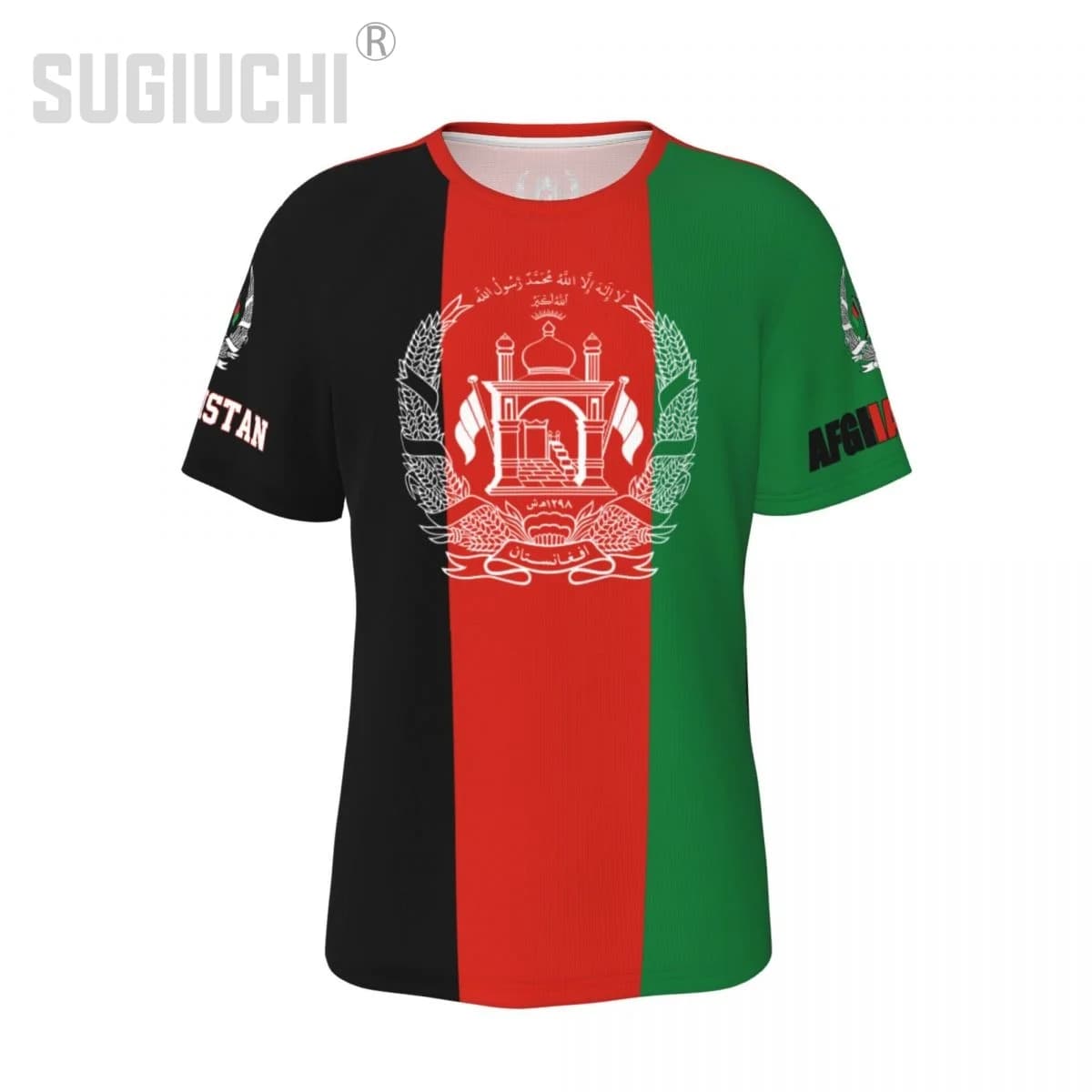 T-shirt unisex nazione Bandiera dell'Afghanistan T-shirt afghane per uomo Donna Calcio Appassionati di calcio Regali T-shirt personalizzata