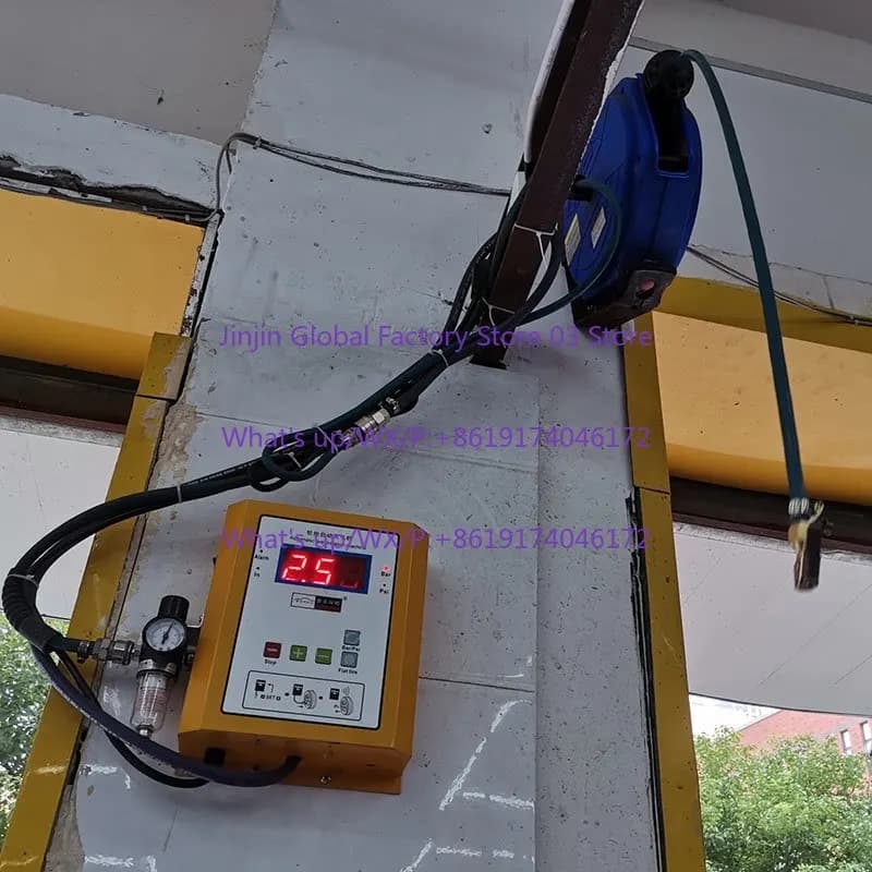 Automatic tire inflator vertical wall-mounted digital display refueling machine air pump tire shop auto repair factory
