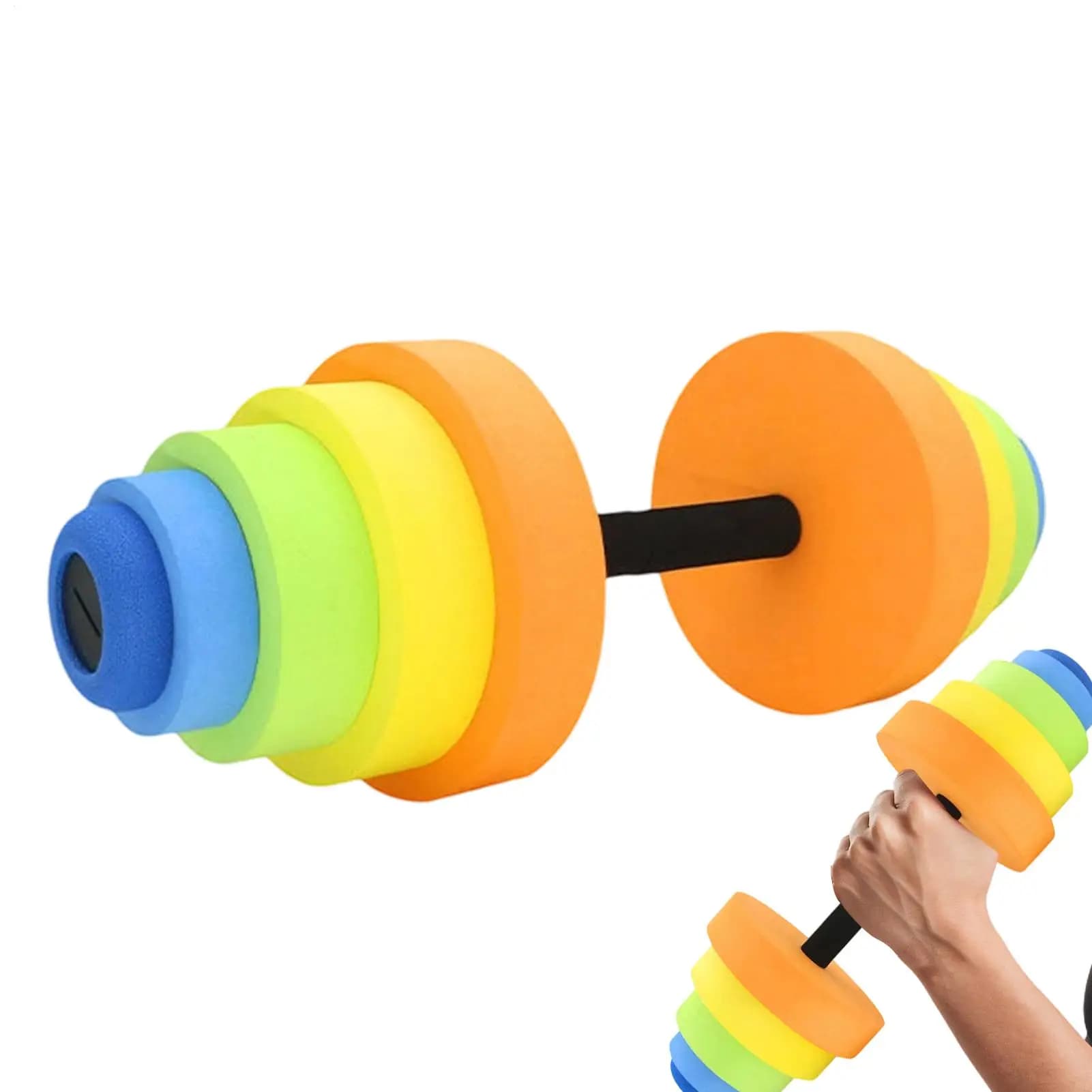 Pool Weights Dumbbells Fitness Training Equipment Water Dumbbells For Home Gym Outdoor Backyard Beach Lake River