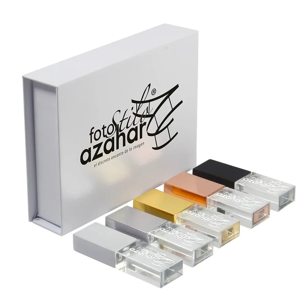 JASTER Crystal USB 3.0 Flash Drive Logo personalizzato gratuito Pen Drive 4 GB 16 GB 32 GB 64 GB Chiavetta USB Incisione 3D Logo Regalo per auto