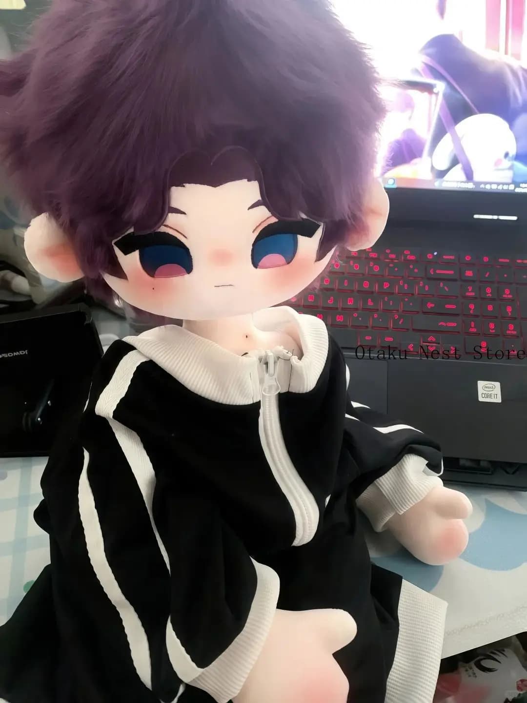 Anime 60cm Love and Deepspace Rafayel Plush Doll Stuffed Dress Up Toy Articulated Cotton Doll Birthday Gift Xmas Cosplay
