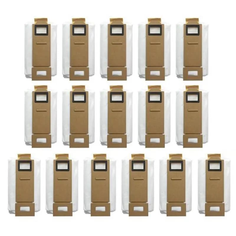 TFORU-16PCS Sacchetto per la polvere per Xiaomi Roborock T7S T7plus T7splus S7 S7max S70 S75 Kit per aspirapolvere robot