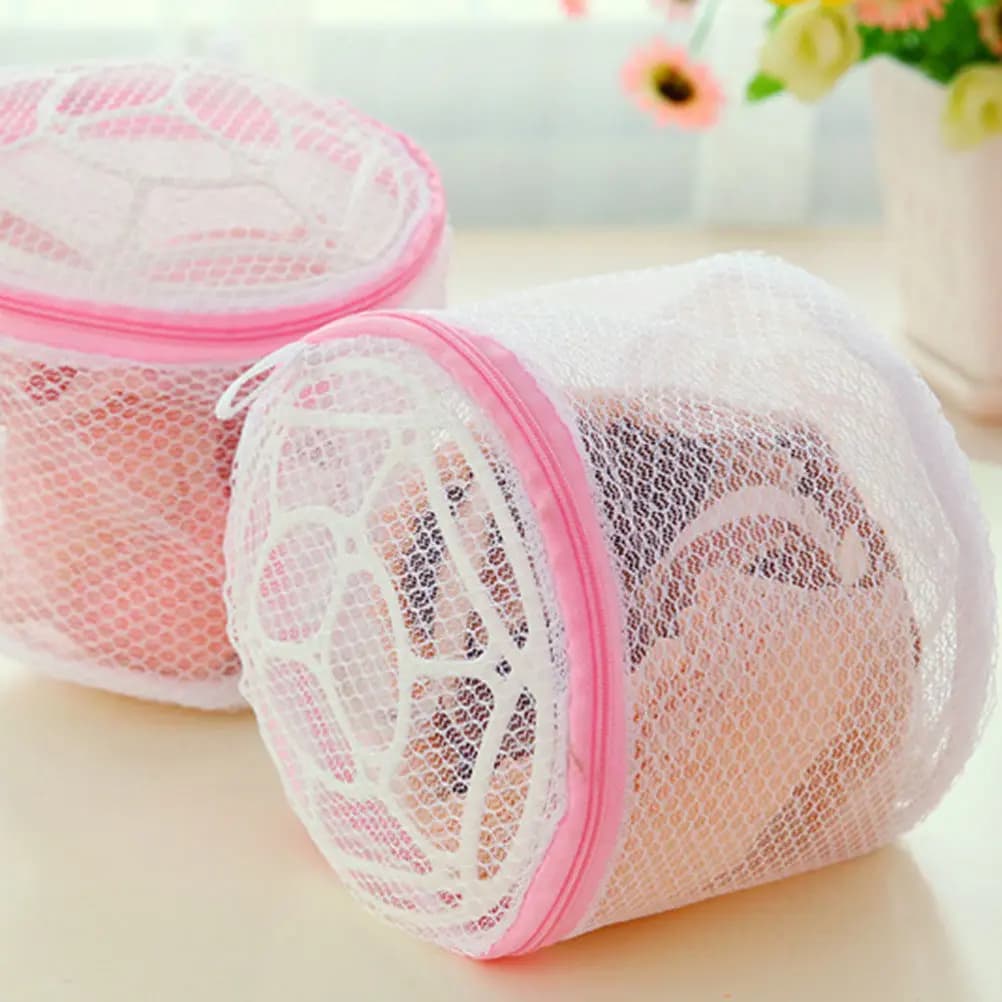 4Pcs Fine Mesh Laundry Bags for Delicate Clothes Bra Lingerie Washing Protector Anti Snag Tangle Deformation Wash Machine Safe