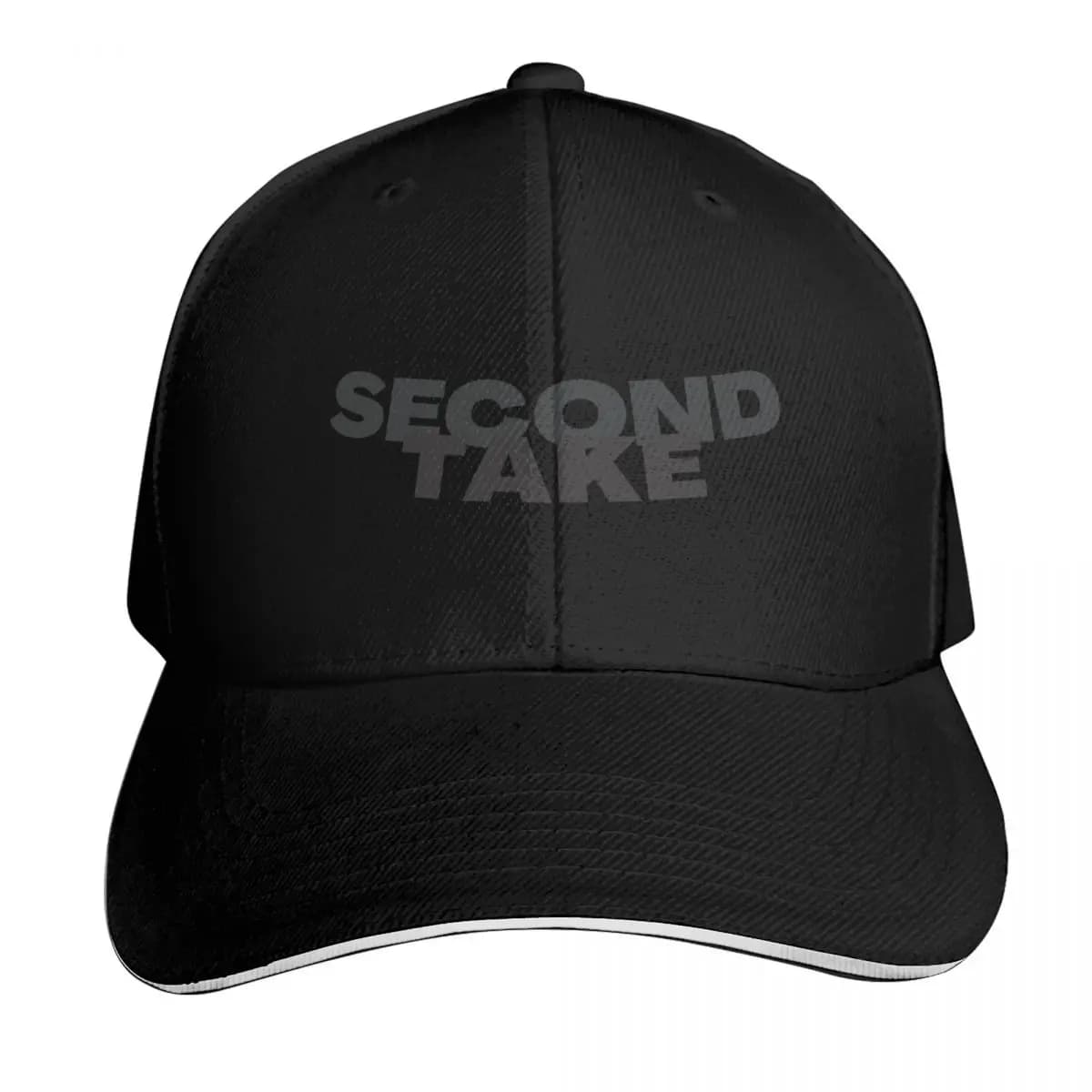 Second Take Logo Transparent Background Baseball Cap tactical cap beach hat Hip Hop Men's Caps Women's