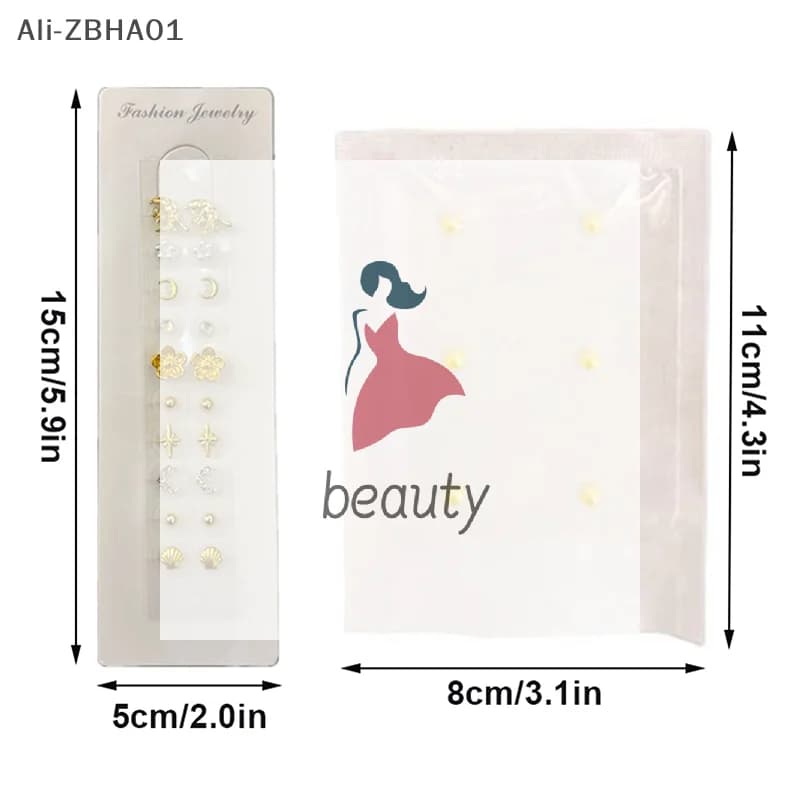 Headset for Auricular Massage, Patch for Auricular Acupuncture, Pearl and Moon Flower Shape Earrings, Eye Care Seeds, Auricular Acupuncture