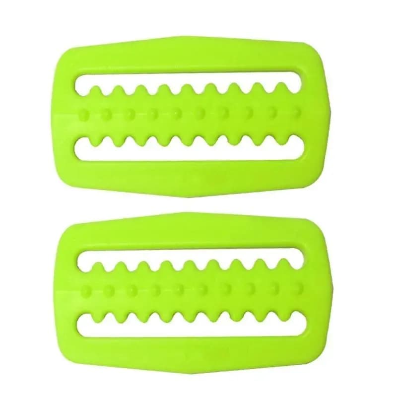 2 pieces Scubas Diving Weaving Belt Slide Carpets Clips with teeth for scuba diving Snorkeling