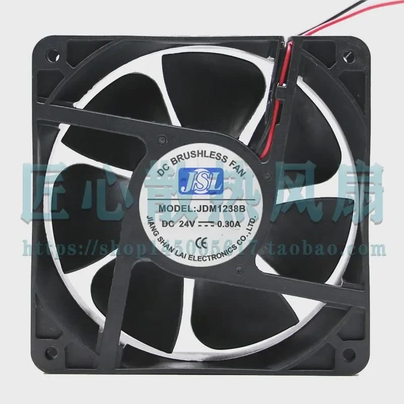 Original JDM1238B Inverter Fan for 12V 24V 0.30A 12038 12CM Welding Fan