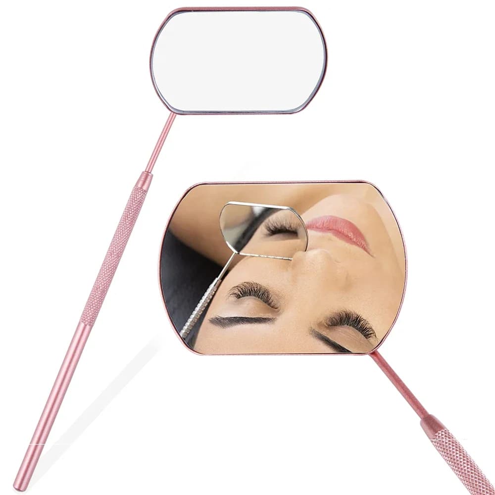 Mirror large control eyelashes fake eyelashes mirror for makeup stainless steel mirror for dental mouth supplies for eyelash extension