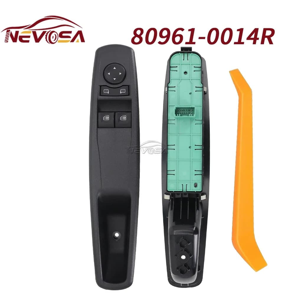 80961-0014R Per Renault Megane III 2015 Anteriore Sinistro Master Finestra di Potere Interruttore di Controllo Pulsante Interruttore di Blocco Della Porta 809610014R 13pin