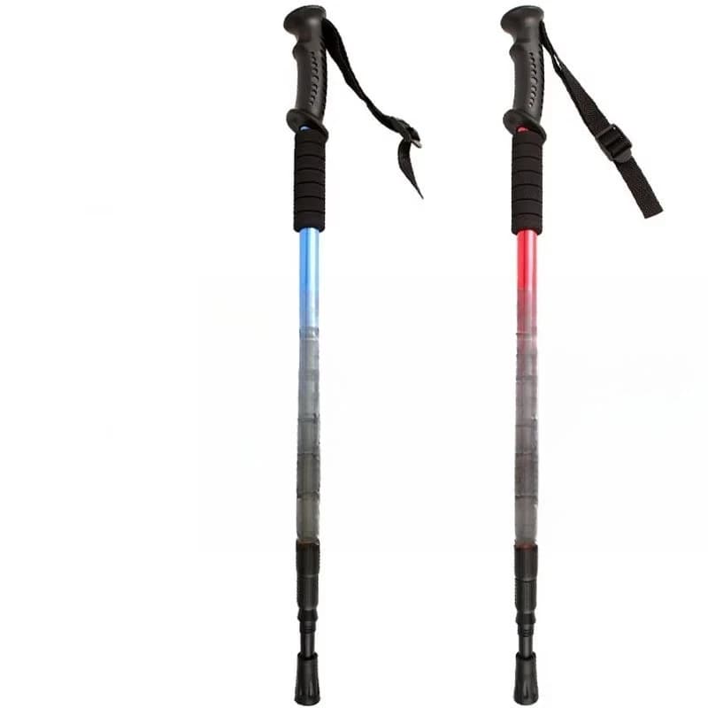 Trekking Sticks in Telescopic Aluminum Alloy for Hiking, for Women and Men
