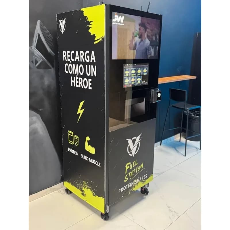 FL Customized Wholesale Premium Protein Vending Machine for Quick Protein Shake Powder Delivery