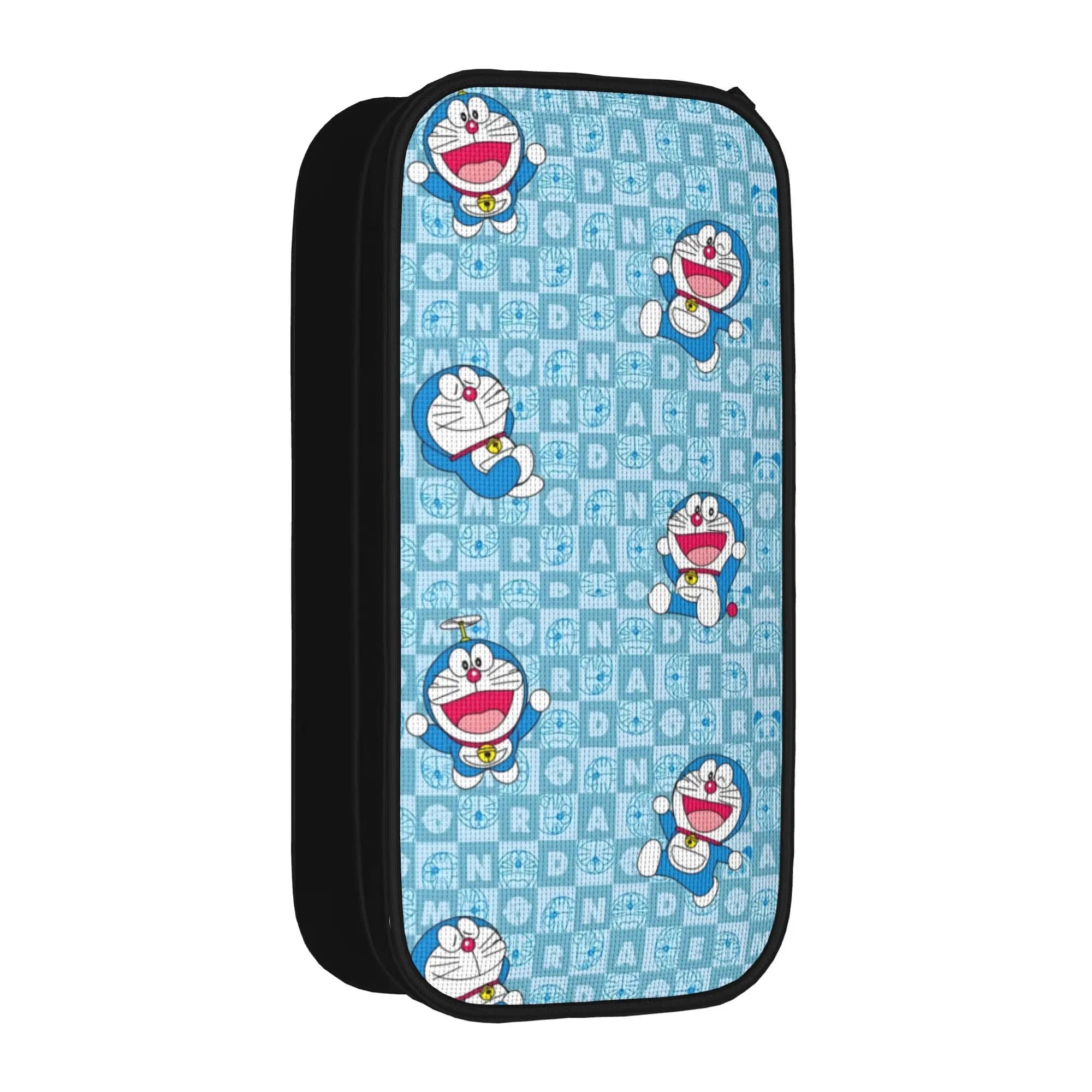 Custom D-Doraemons Cartoon Cute Pencil Case Girl Boy Large Capacity Pencil Box Students Stationery