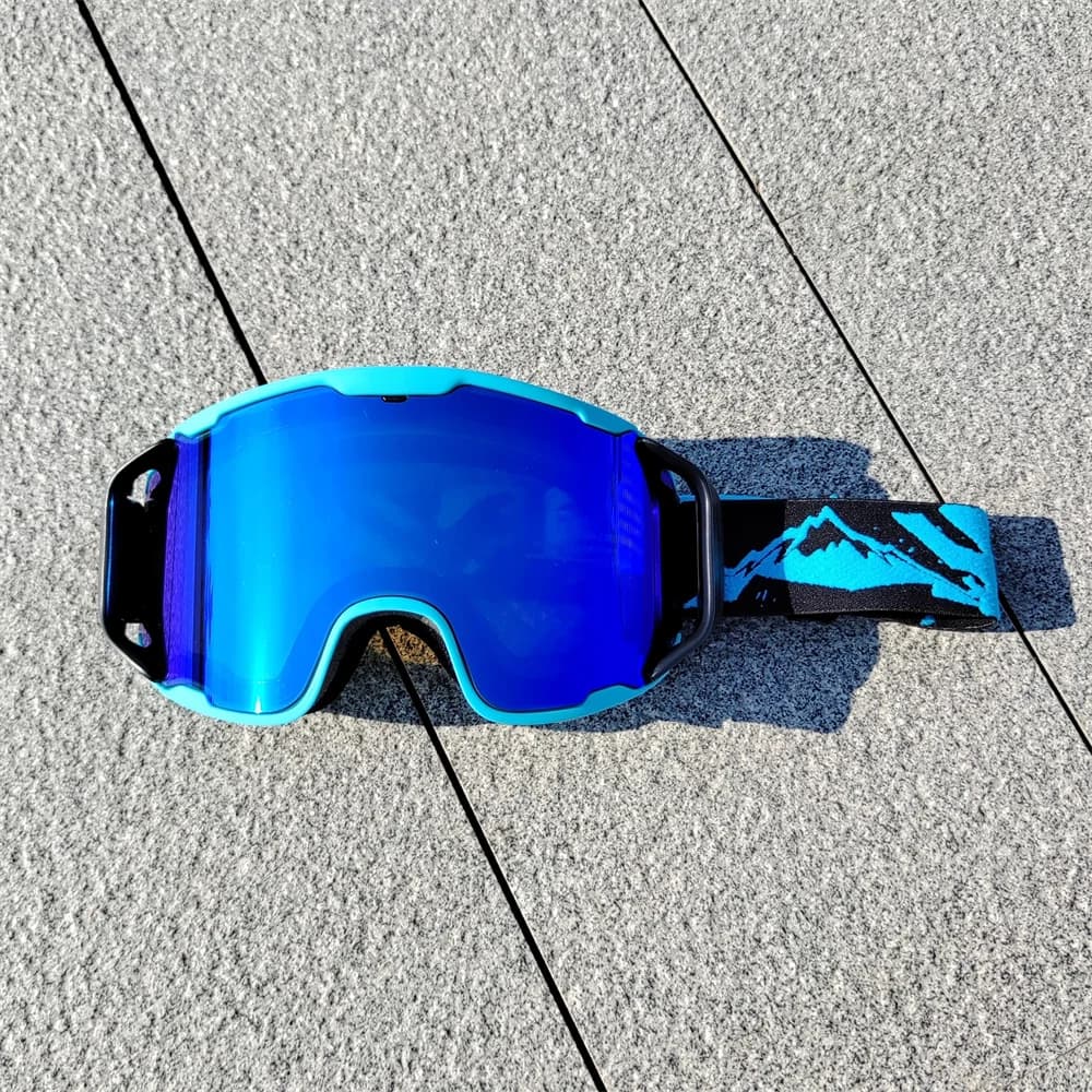 KAROS Ski Goggles Double Layer Anti Fog UV400 Protection Glasses TR90 Frame Wide Vision For Snowboard Snowmobile Winter Sports