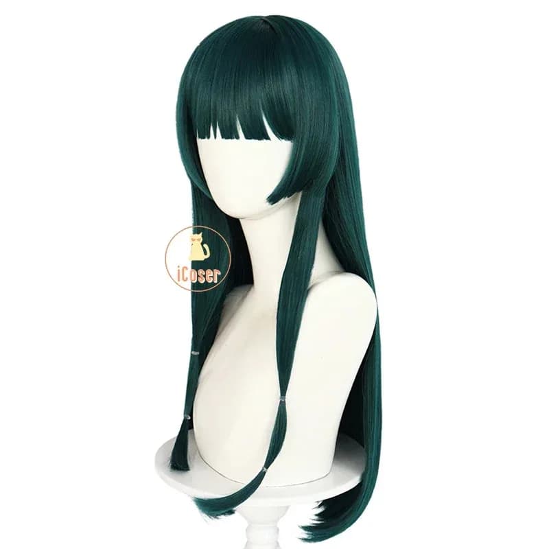 Nuova parrucca cosplay Maomao Anime The Apothecary Diaries Capelli verdi Fiore Forcina Kusuriya No Hitorigoto Festa di Halloween Donne Ragazze