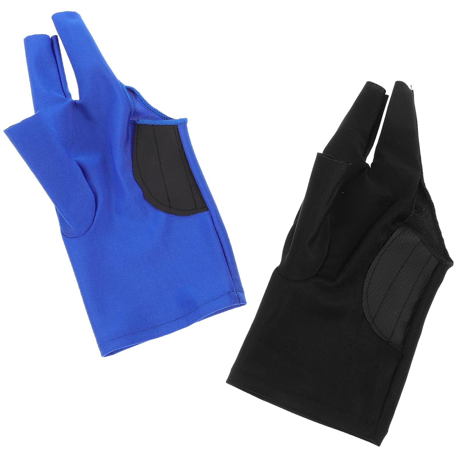 2 Guanti da Biliardo Elastici e Traspiranti, Antiscivolo, Protettivi per Snooker, Accessori per Giochi da Tavolo