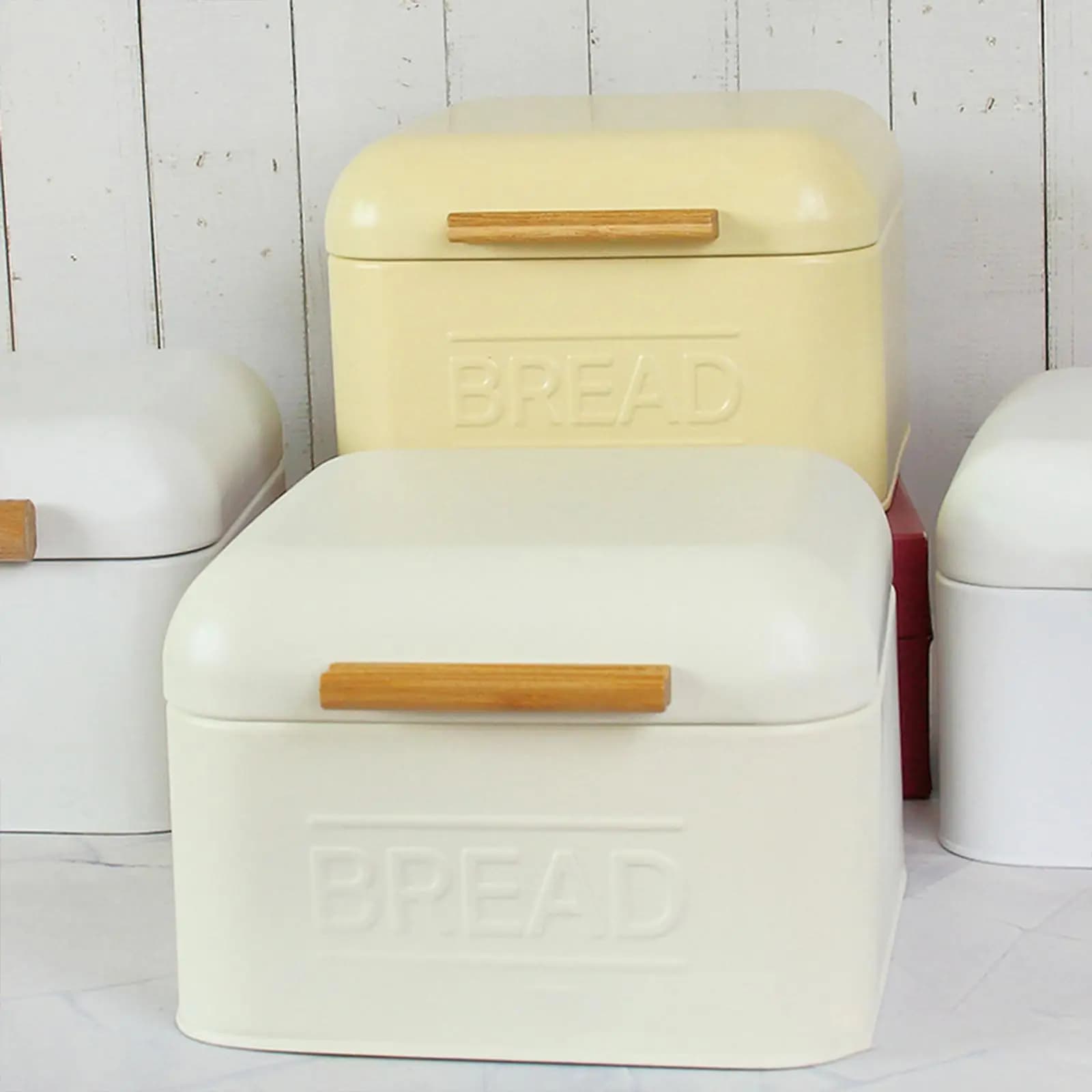 Iron Bread Box, Countertop Pastry Kitchen Storage Countertop Vintage Counter Bread Box Bread Bin for Kitchen Counter Pantry