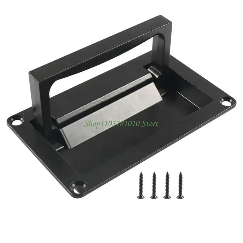 U55D Door Concealed Handle Slotted Buckles Furniture Handles Wardrobe Push Pull Hide Kitchen Cabinet Knob