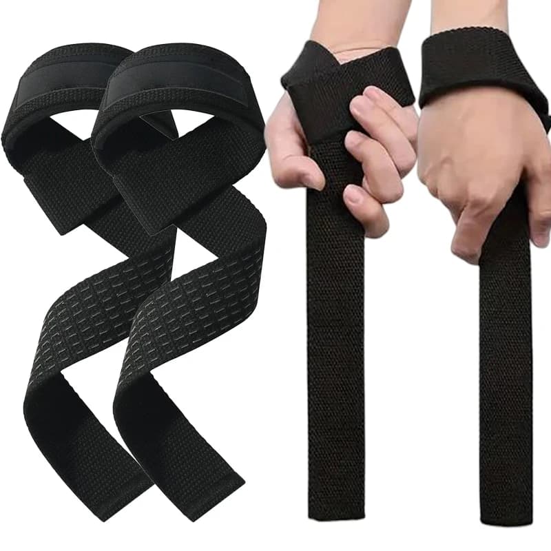 Bodybuilding Wrist Straps Wrap Handle Gym Manubri Fitness Equipment Crossfit Training Tool