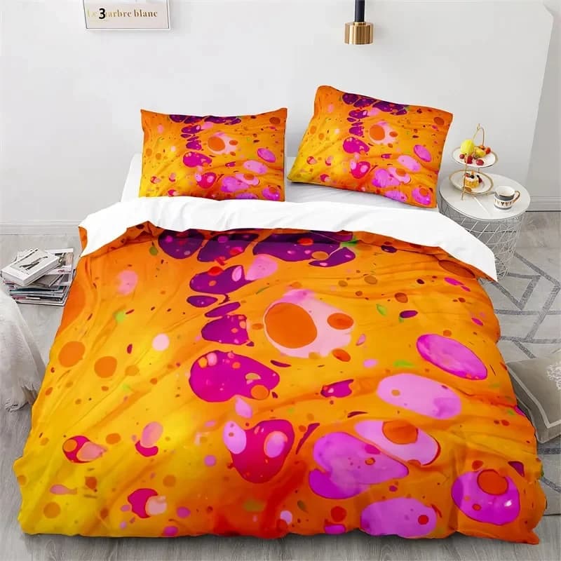 Copripiumino in marmo Set di biancheria da letto con motivo geometrico in microfibra Copripiumino astratto Full King per bambini Adolescenti Arredamento camera da letto per adulti