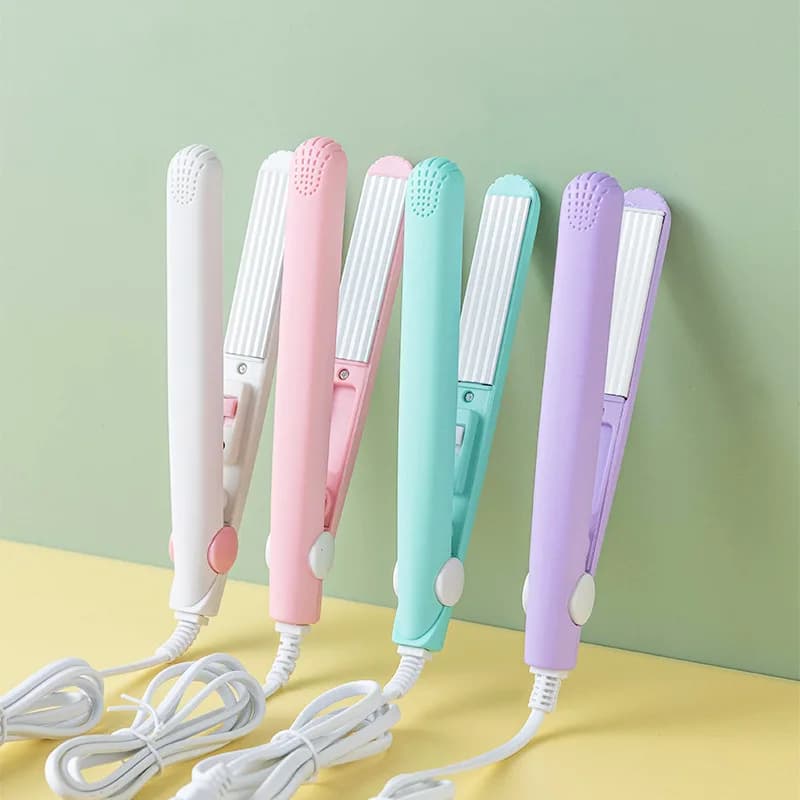 New Mini Hairdresser Wallet Iron Ricciacapelli Ceramica Ondulato Dry Volume Bagnato Riccioli Soffici Devices For Hair Styling Dropshipping