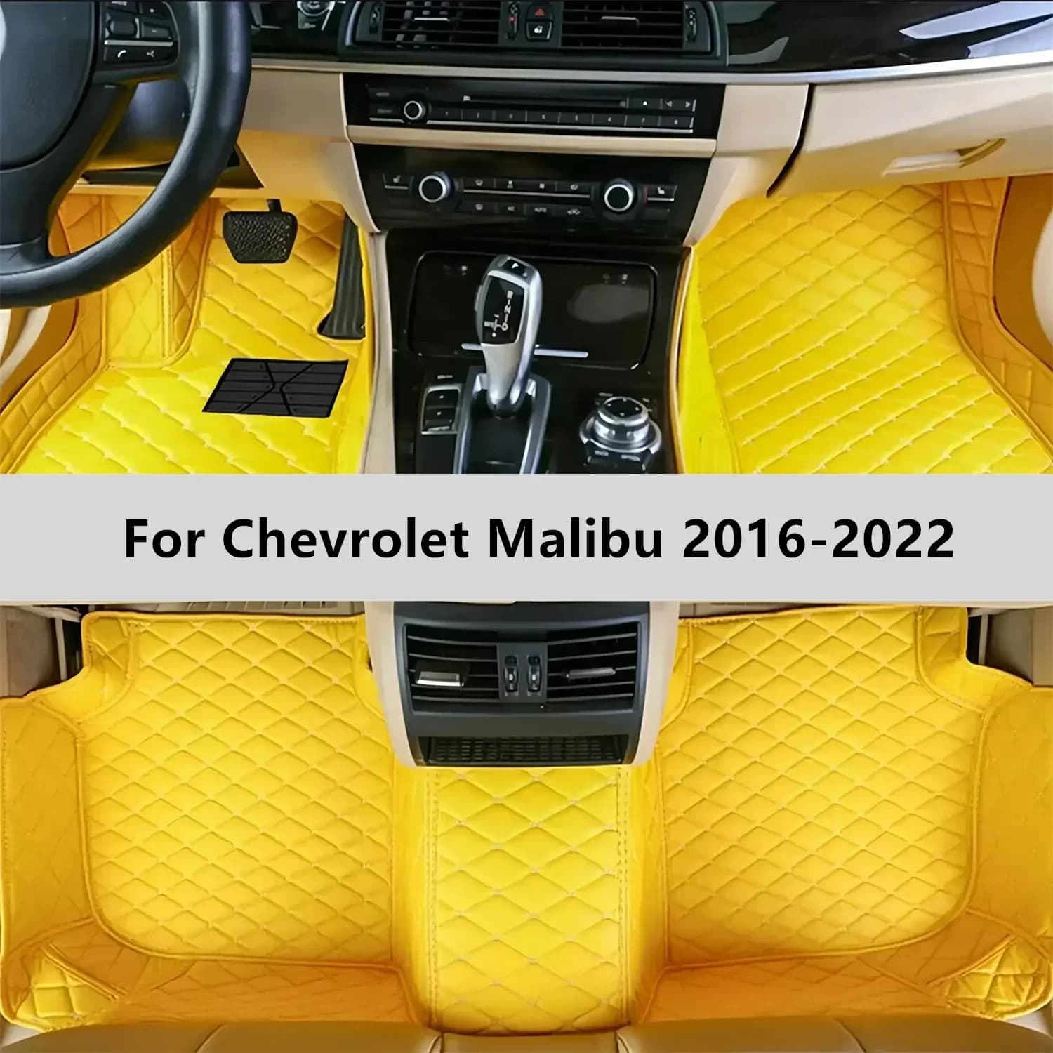 Tappetini per auto personalizzati per Chevrolet Malibu 2016-2022 Tappetino per auto Accessori per interni