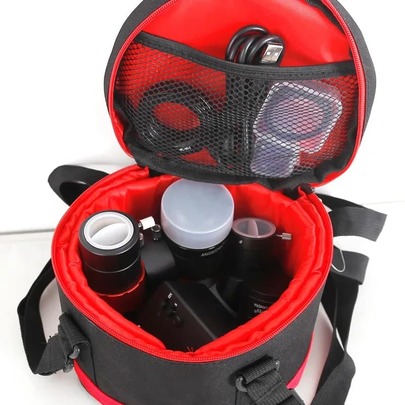 Angeleyes 19 cm x 14 cm Borsa per martello per telescopio Custodia protettiva per lenti per oculari contrappeso per attrezzature per osservare le stelle