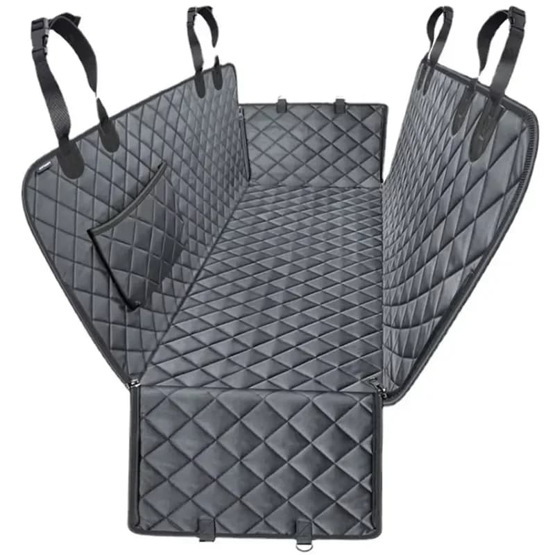 for HanYang OEM Dog Car Seat Cover 100% Waterproof Hammock Heavy Duty Scratch Proof Nonslip Durable Soft Back Seat Covers