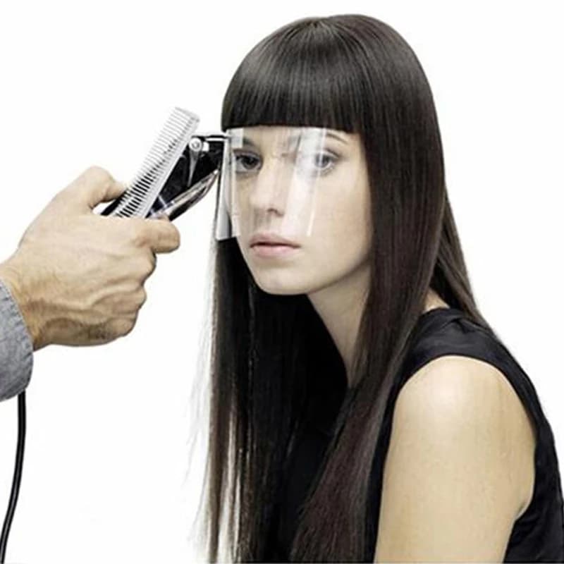 50Pcs Hairdressing Eye Mask Transparent Eye Shield Kit Dye Perm Face Cover.