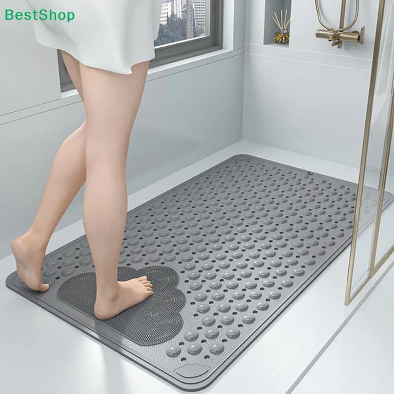 ♥ Tappetino da Bagno Antiscivolo in Silicone - Tappetino Massaggiante per Doccia, Tappetino Resistente all'Acqua per Vasca da Bagno per Sicurezza e Comfort